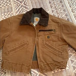 Kids Carhartt collard jacket